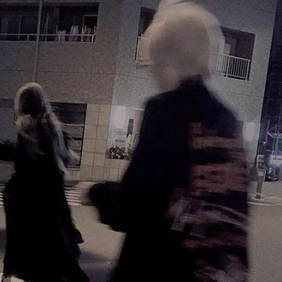 ins甜丧流行情侣头像