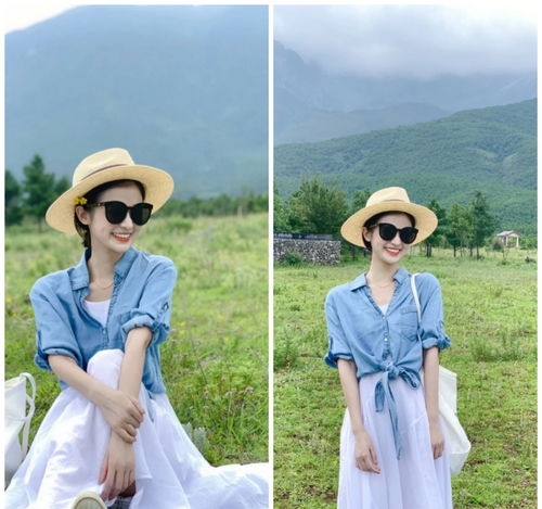 夏季,一件衬衫穿出女神范,小个子女生也能穿出高级感