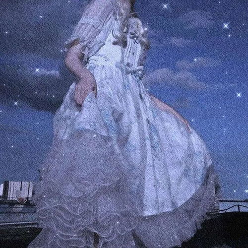 第626期部位女头0414精致仙气裙子部位女生头像