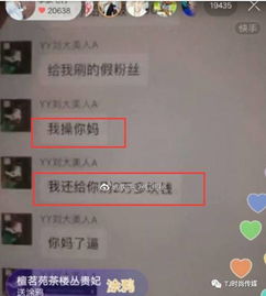 假粉丝刘大美破千万粉后怒斥牌牌琦给自己涨假粉草泥马