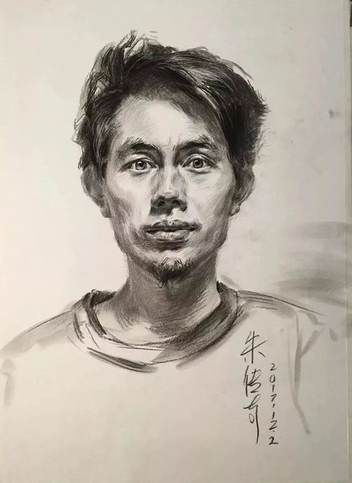 人像素描画法步骤图片素描头像如何深入塑造素描头像五官步骤及画法