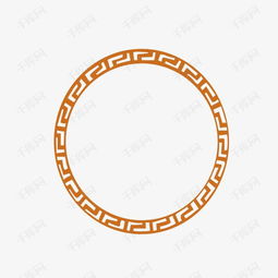 矢量圆形边框png图片素材图片免费下载高清边框纹理psd千库网图片编号7755066