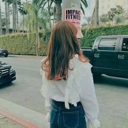女生背影长发头像唯美图片最新版我这一生栽你手里