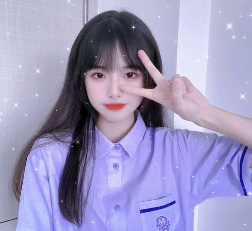 ins蓝色系闪闪发亮闺蜜头像