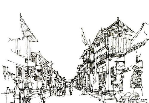 街景简笔画图片儿童资源网手机版