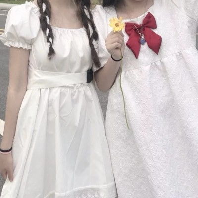 ins学院风闺蜜女生头像