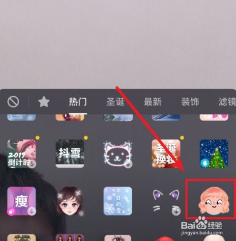 抖音毛毛姐贴纸特效在哪里怎么弄