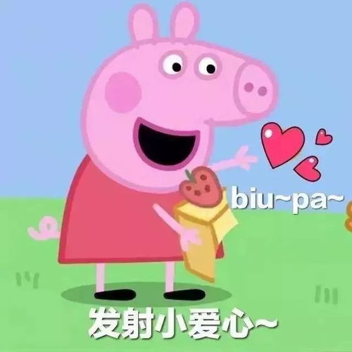 日系ins风头像动漫闺蜜小猪佩奇