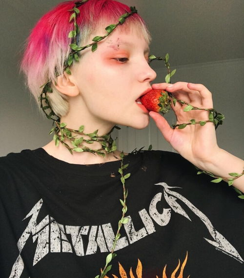 欧美酷ins头像女生