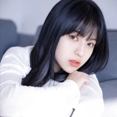 头像女ins高级质感冷淡风缎面