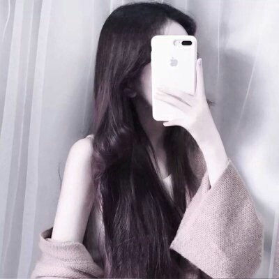 qq头像女霸气手机挡脸