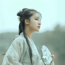 女生唯美古风长发头像2018最新只怪时间太嫉妒我们的爱情