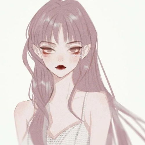 qq头像女生帅气冷酷黑动漫