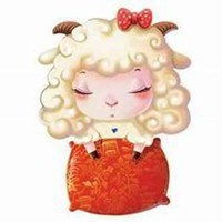 79年属羊女平安招财好运微信头像