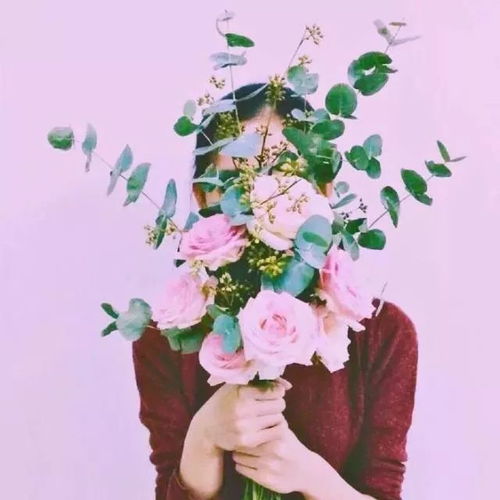 女人微信头像花朵图片头像