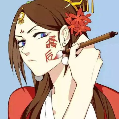 ins超火的国潮风情侣头像,齁甜小僵尸cp,00后个性