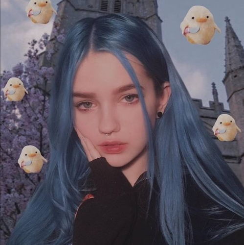绝美欧美女头ghostbaby,每当想染发时总会想起这个俄罗斯女孩