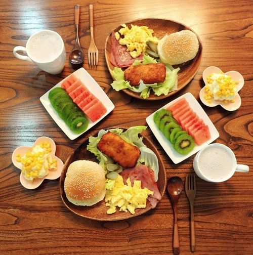 快手头像制作早餐