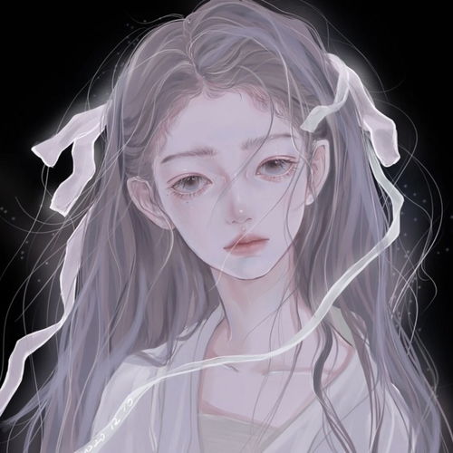 ins古风女头