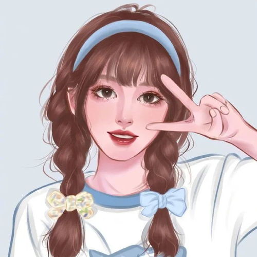 女生头像ins高级质感手绘动漫头像