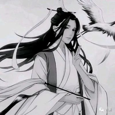 英姿飒爽思奋扬,面如玉盘身玉树