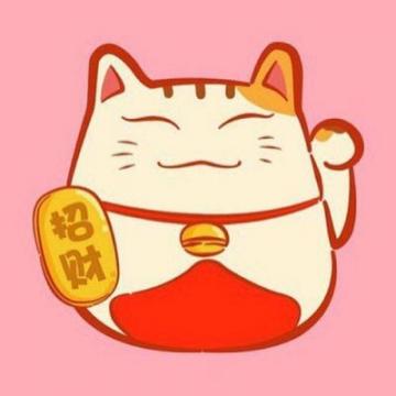 2019年招财微信头像女吉利头像给我一点运气剩下的我自己努力