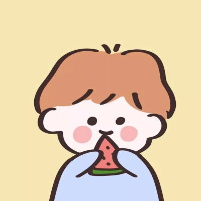 超可爱的抖音情侣头像简笔画