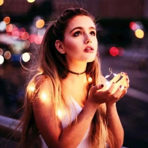 ins风欧美女头你是狂风暴雨,我撑伞爱你