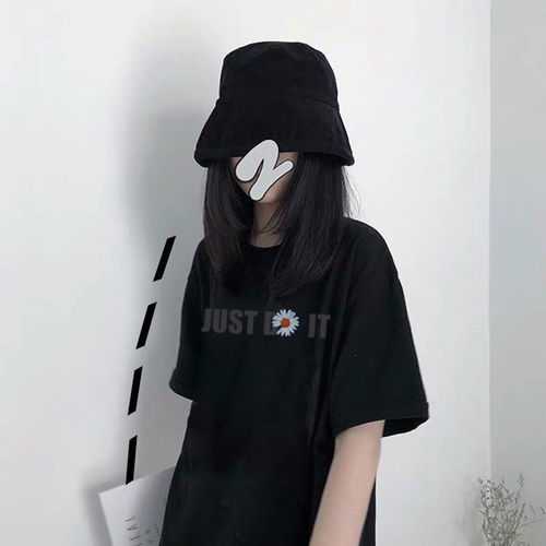 雏菊花半袖男女情侣同款ins潮短袖t恤女韩版宽松原宿bf风港风2020