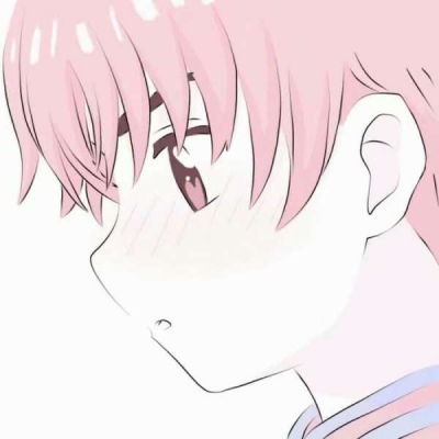 日系ins风漫画头像情侣古风