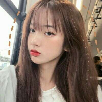 可爱女生头像真人,水清不似你目澈的妹子