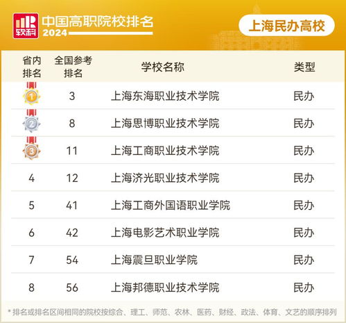 切换赛道分类评价,中国高职院校排名发布,上海10校上榜,民办两校跻身前十