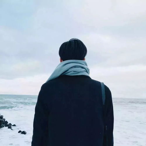 头像女ins高级质感背影男生