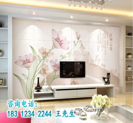 彩雕瓷砖背景墙激光雕刻机专用图库彩雕瓷砖背景墙图库