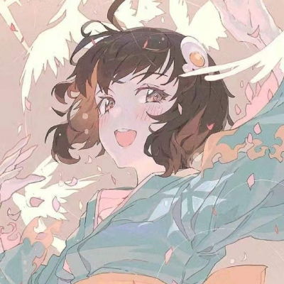 手绘动漫女生头像,手绘动漫头像女ins高级质感