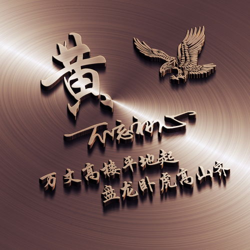 你应该换头像了,精选十几款3d签名微信头像,一定有你的姓氏