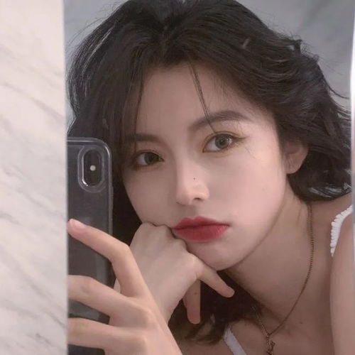 ins风真人女生头像日子好好过下次还要分享好消息