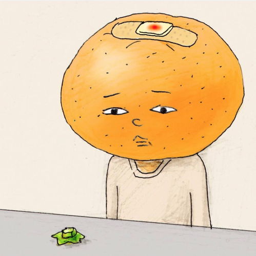 扎心了这可能是有史以来最丑的治愈系ins网红插画