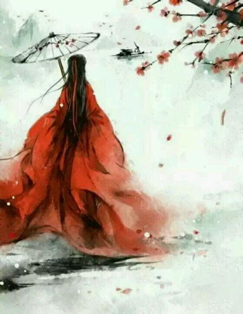美女背影微信头像古风