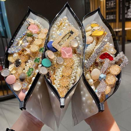 网红发卡头饰森系仙女夹子超仙韩国ins少女发夹刘海夹一字边夹女