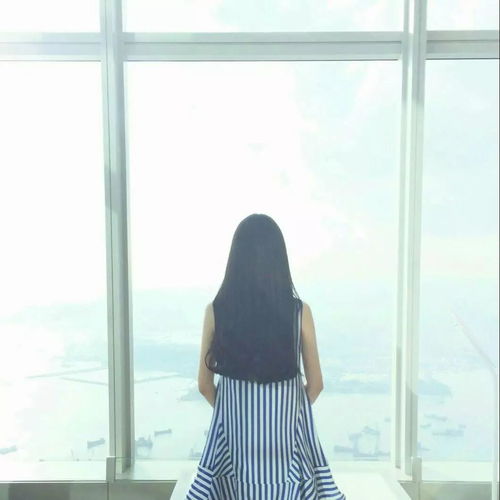 成熟的微信头像背影女