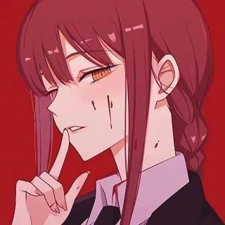 手绘风插画女头小众动漫女生头像