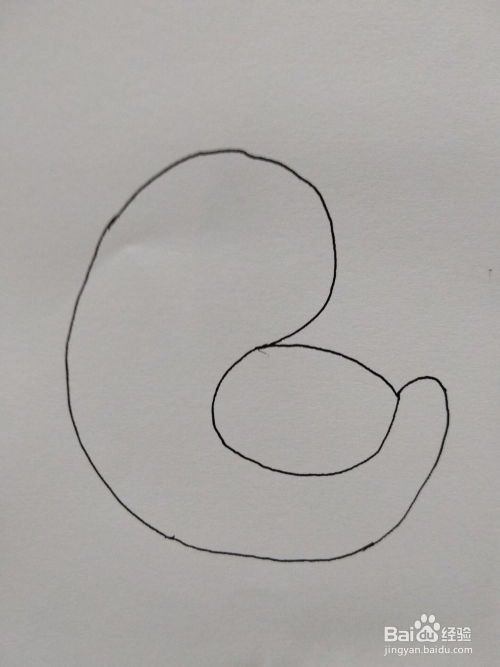 抖音卡通母鸡简笔画步骤