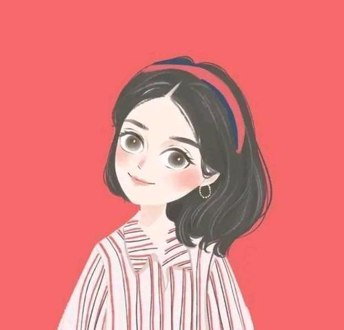 2019新版微信头像卡通女生