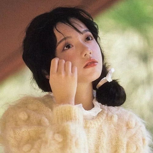 仙女ins头像森系朱茵