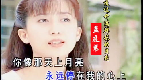 孟庭苇版透过开满鲜花的月亮,太好听了,女神真是人美歌甜