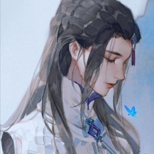 古风男头知人间万世不竭,风光与皓月腾讯新闻