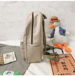 ins风书包少女日系韩版高中大学生原宿ulzzang简约百搭双肩包背包