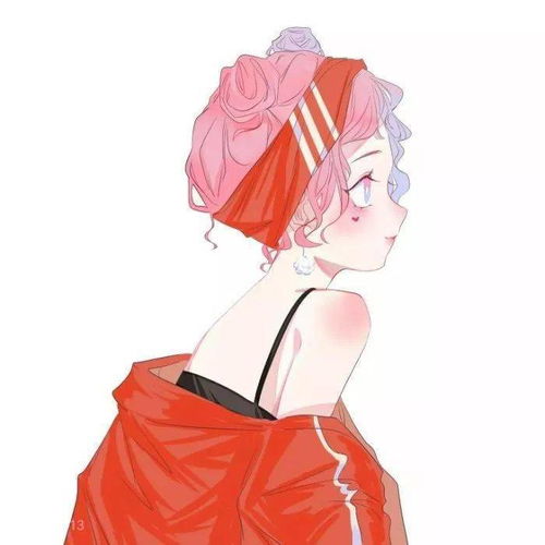 动漫女头像ins高级质感穿出