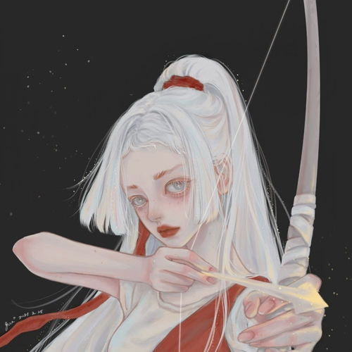 星星女孩的酷拽头像